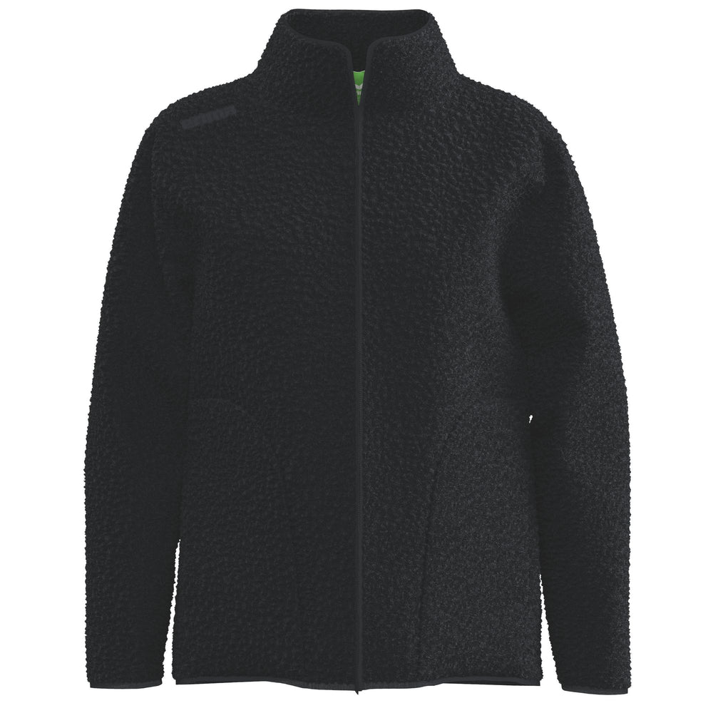 ERIMA TS Fleece Jacket Damen (schwarz)