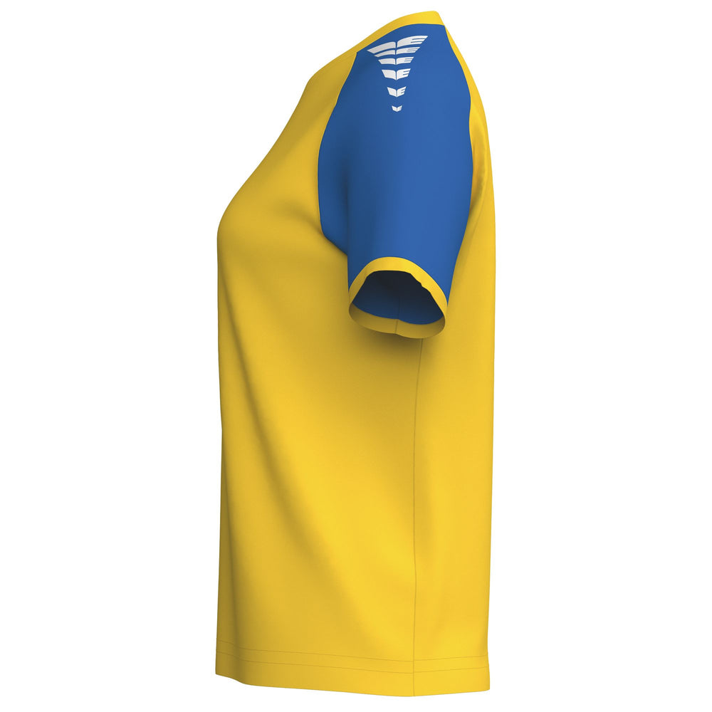 ERIMA WINGS Jersey Shortsleeve Damen (gelb/new royal)