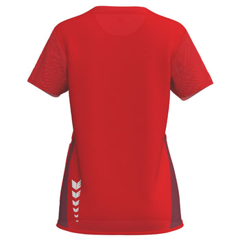 ERIMA T&F WINGS T-Shirt function Damen (rot/bordeaux)