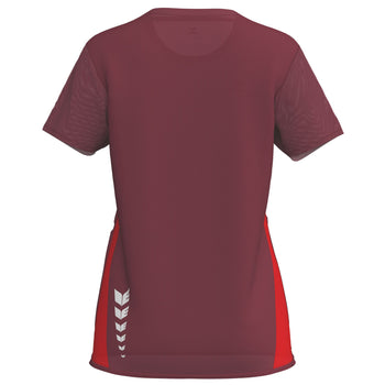 ERIMA T&F WINGS T-Shirt function Damen (bordeaux/rot)