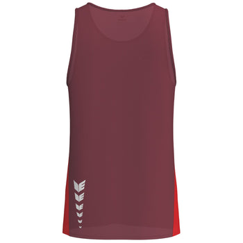 ERIMA T&F WINGS Singlet (bordeaux/rot)