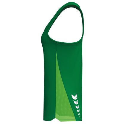 ERIMA T&F WINGS Singlet Damen (smaragd/green gecko)