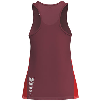 ERIMA T&F WINGS Singlet Damen (bordeaux/rot)