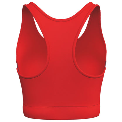 ERIMA T&F WINGS Bra Damen (rot/bordeaux)