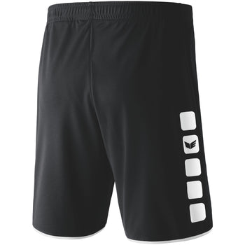 ERIMA CLASSIC 5-C Shorts (schwarz/weiß)