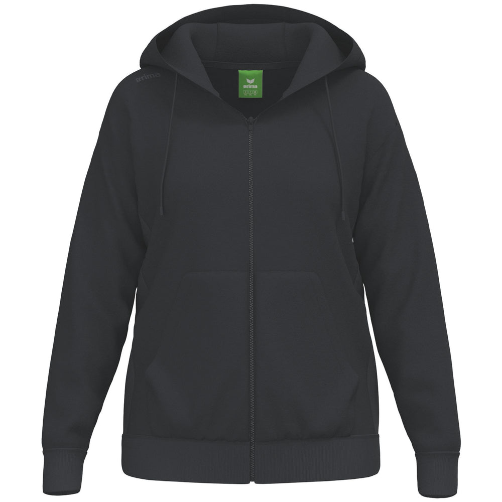 ERIMA TS Hoody Jacket Damen (schwarz)