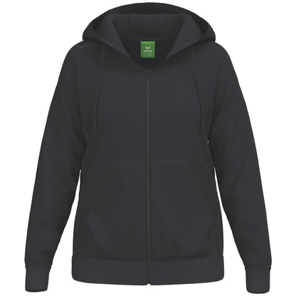 ERIMA TS Hoody Jacket Damen (schwarz)