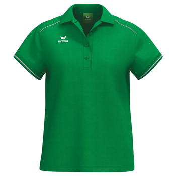 ERIMA CMPT Poloshirt Damen (smaragd/weiß)
