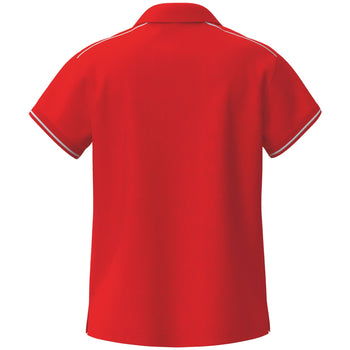ERIMA CMPT Poloshirt Damen (rot/weiß)
