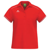 ERIMA CMPT Poloshirt Damen (rot/weiß)