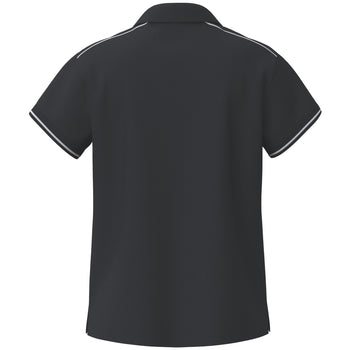 ERIMA CMPT Poloshirt Damen (schwarz/weiß)