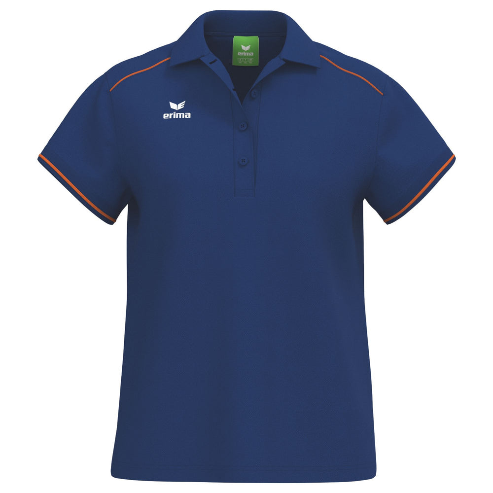 ERIMA CMPT Poloshirt Damen (new navy/orange)