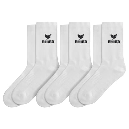 ERIMA Sport Socks 3pack (new white)