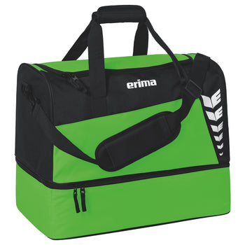 ERIMA SIX WINGS Sporttasche mit Bodenfach (green/schwarz)