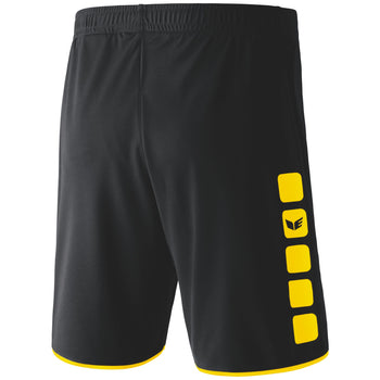 ERIMA CLASSIC 5-C Shorts (schwarz/gelb)
