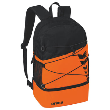 ERIMA SIX WINGS Rucksack (orange/schwarz)