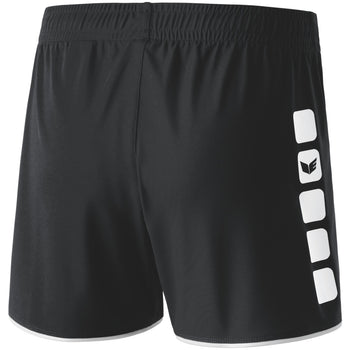 ERIMA CLASSIC 5-C Shorts Damen (schwarz/weiß)