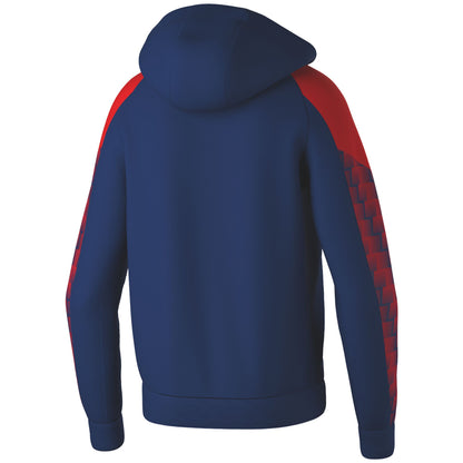 ERIMA EVO STAR Trainingsjacke mit Kapuze (new navy/rot)