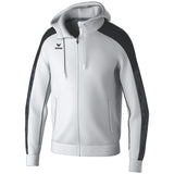 ERIMA EVO STAR Trainingsjacke mit Kapuze Kind (weiß/schwarz)
