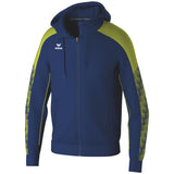 ERIMA EVO STAR Trainingsjacke mit Kapuze (new navy/lime)