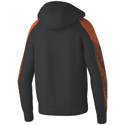 ERIMA EVO STAR Trainingsjacke mit Kapuze (schwarz/orange)