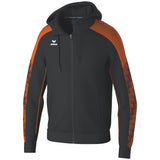 ERIMA EVO STAR Trainingsjacke mit Kapuze (schwarz/orange)