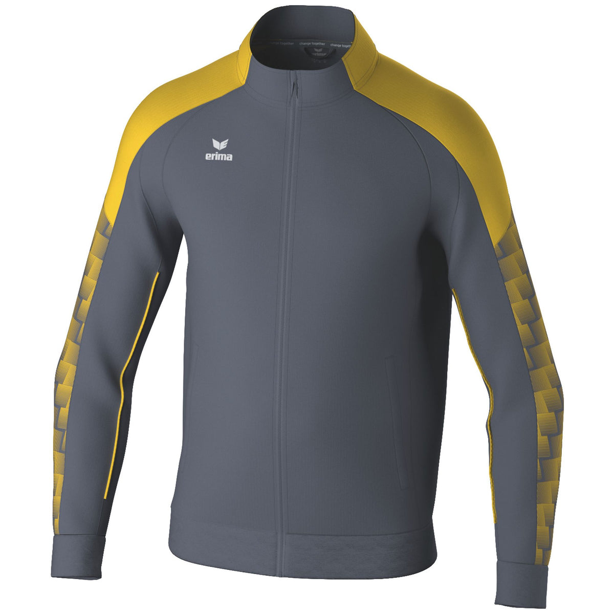 ERIMA EVO STAR Trainingsjacke (slate grey/gelb)