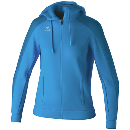 ERIMA EVO STAR Trainingsjacke mit Kapuze Damen (curacao/mykonos)