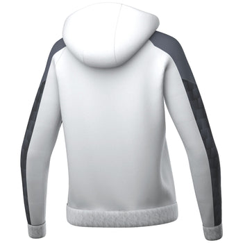 ERIMA EVO STAR Trainingsjacke mit Kapuze Damen (weiß/schwarz)