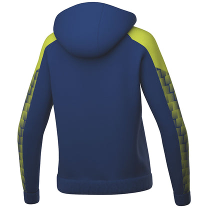 ERIMA EVO STAR Trainingsjacke mit Kapuze Damen (new navy/lime)