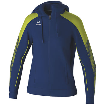 ERIMA EVO STAR Trainingsjacke mit Kapuze Damen (new navy/lime)