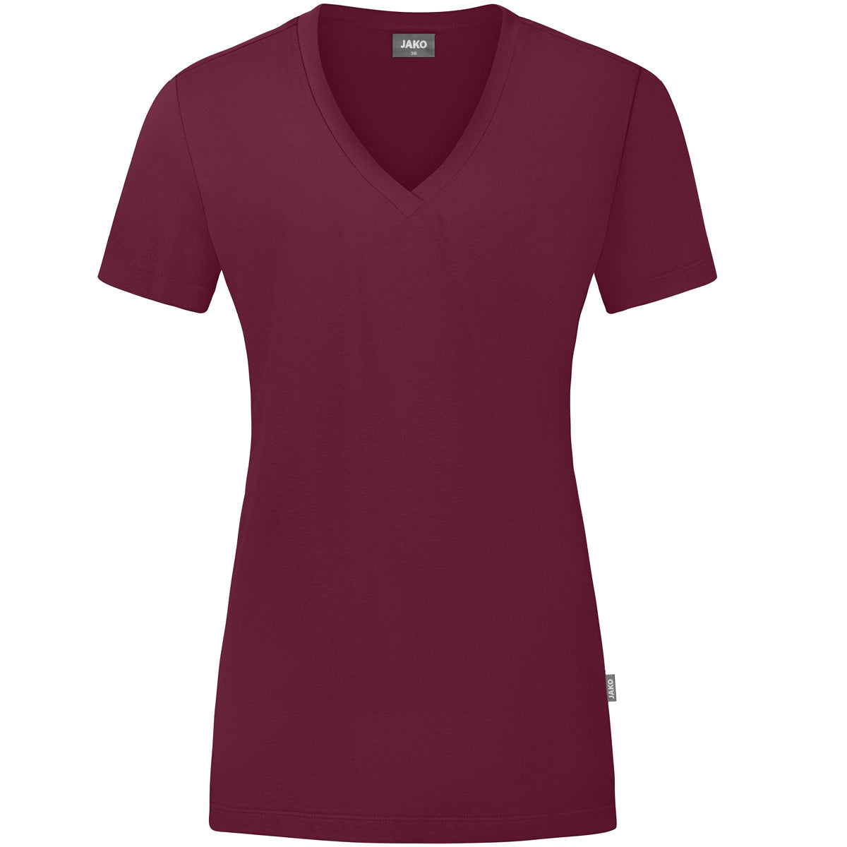 JAKO T-Shirt Organic Damen (maroon)