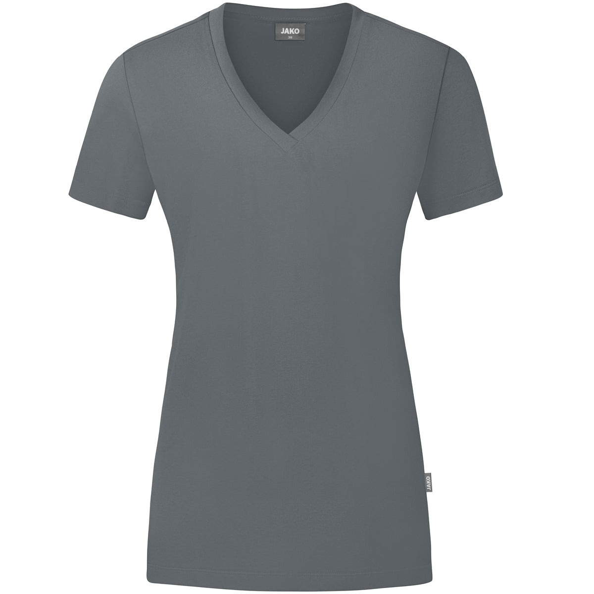 JAKO T-Shirt Organic Damen (steingrau)