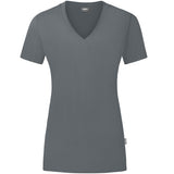 JAKO T-Shirt Organic Damen (steingrau)