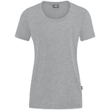 JAKO T-Shirt Organic Stretch Damen (hellgrau meliert)