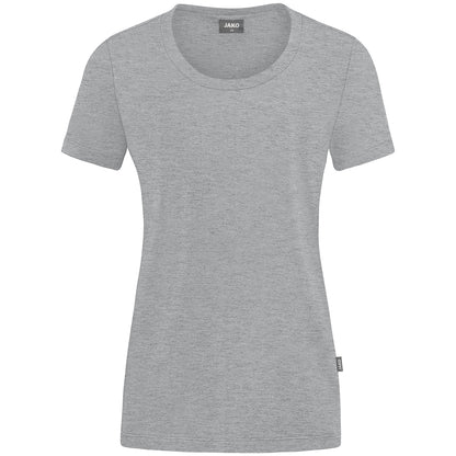 JAKO T-Shirt Organic Stretch Damen (hellgrau meliert)