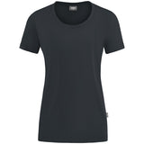 JAKO T-Shirt Organic Stretch Damen (anthrazit)