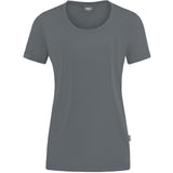 JAKO T-Shirt Organic Stretch Damen (steingrau)