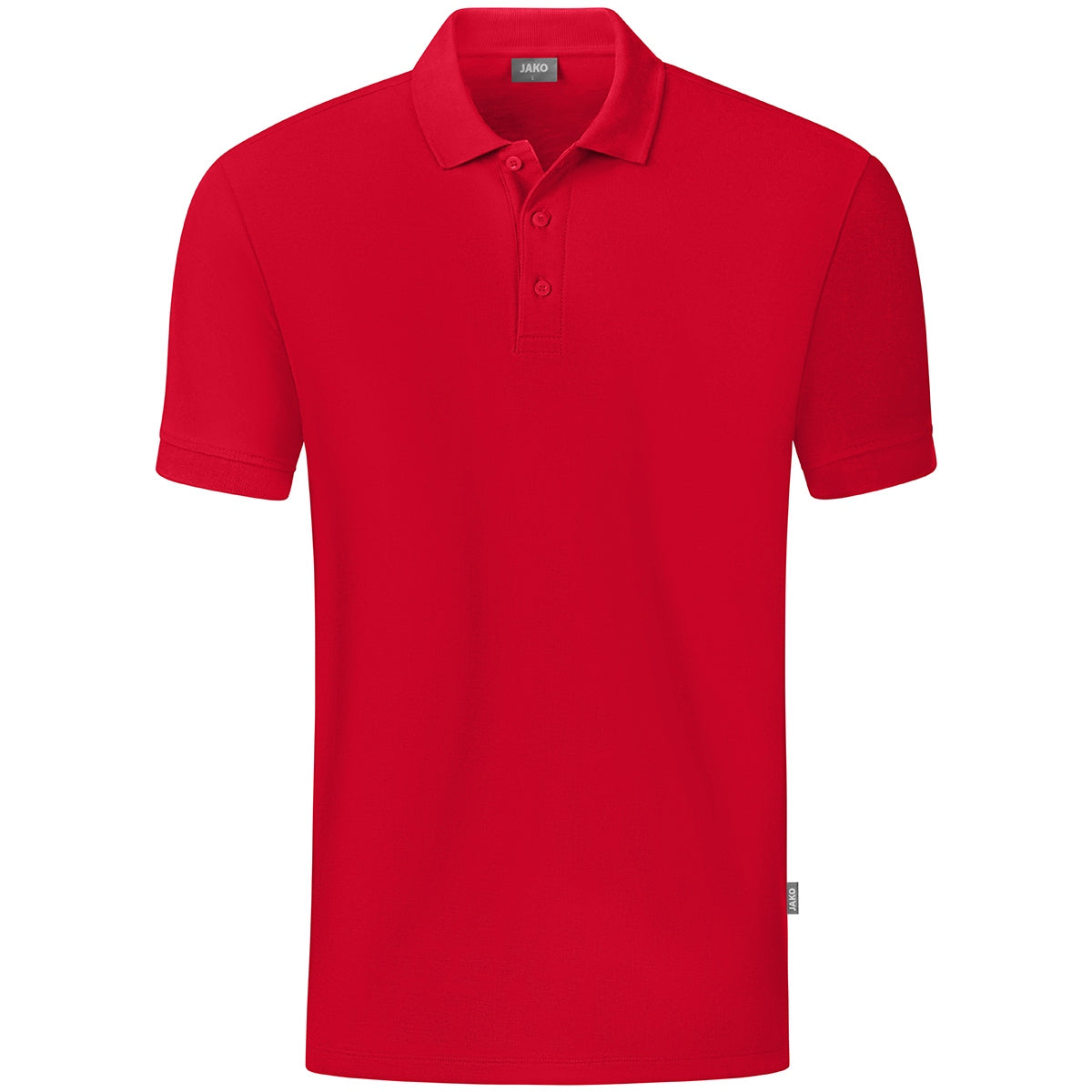 JAKO Polo Organic Kinder Rot