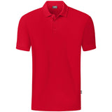 JAKO Polo Organic Kinder Rot