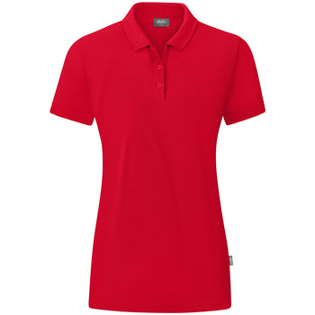 JAKO Polo Organic Damen (rot)