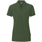 JAKO Polo Organic Damen (oliv)