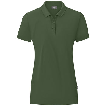 JAKO Polo Organic Damen (oliv)
