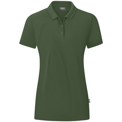 JAKO Polo Organic Damen (oliv)