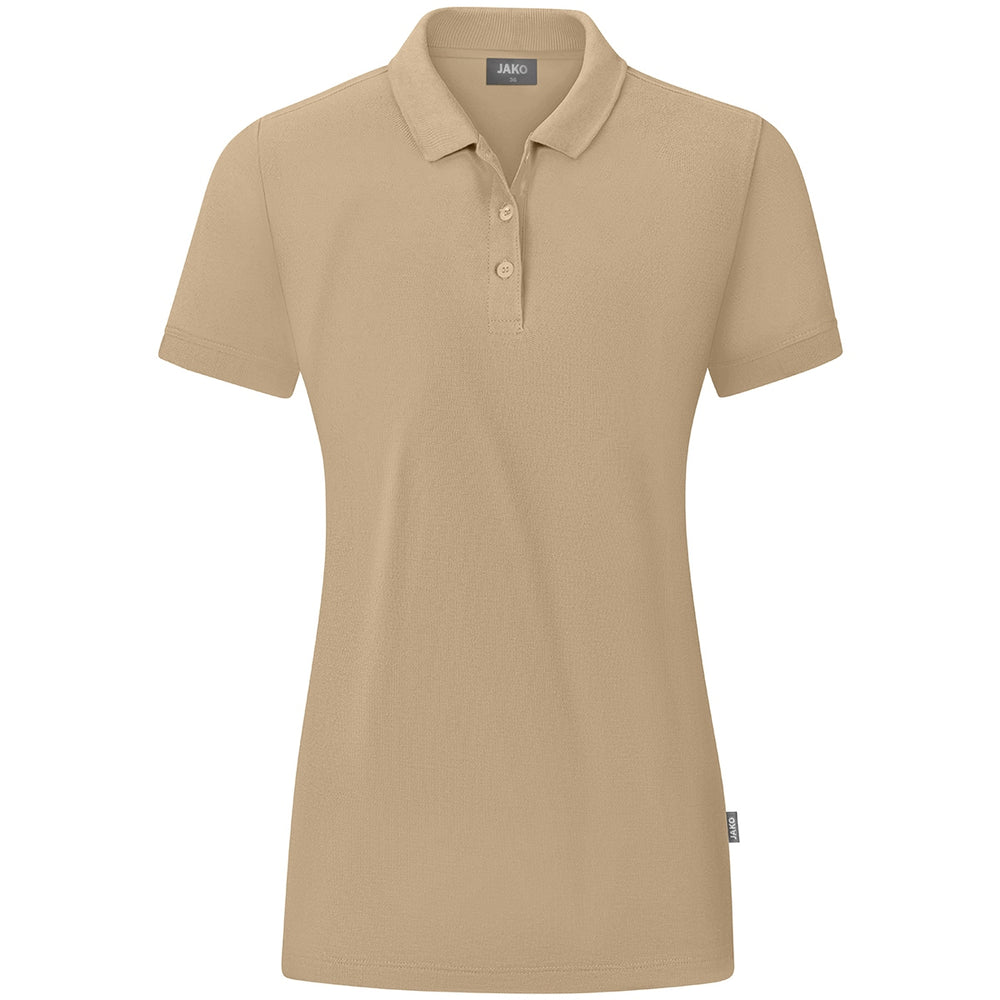 JAKO Polo Organic Damen (sand)