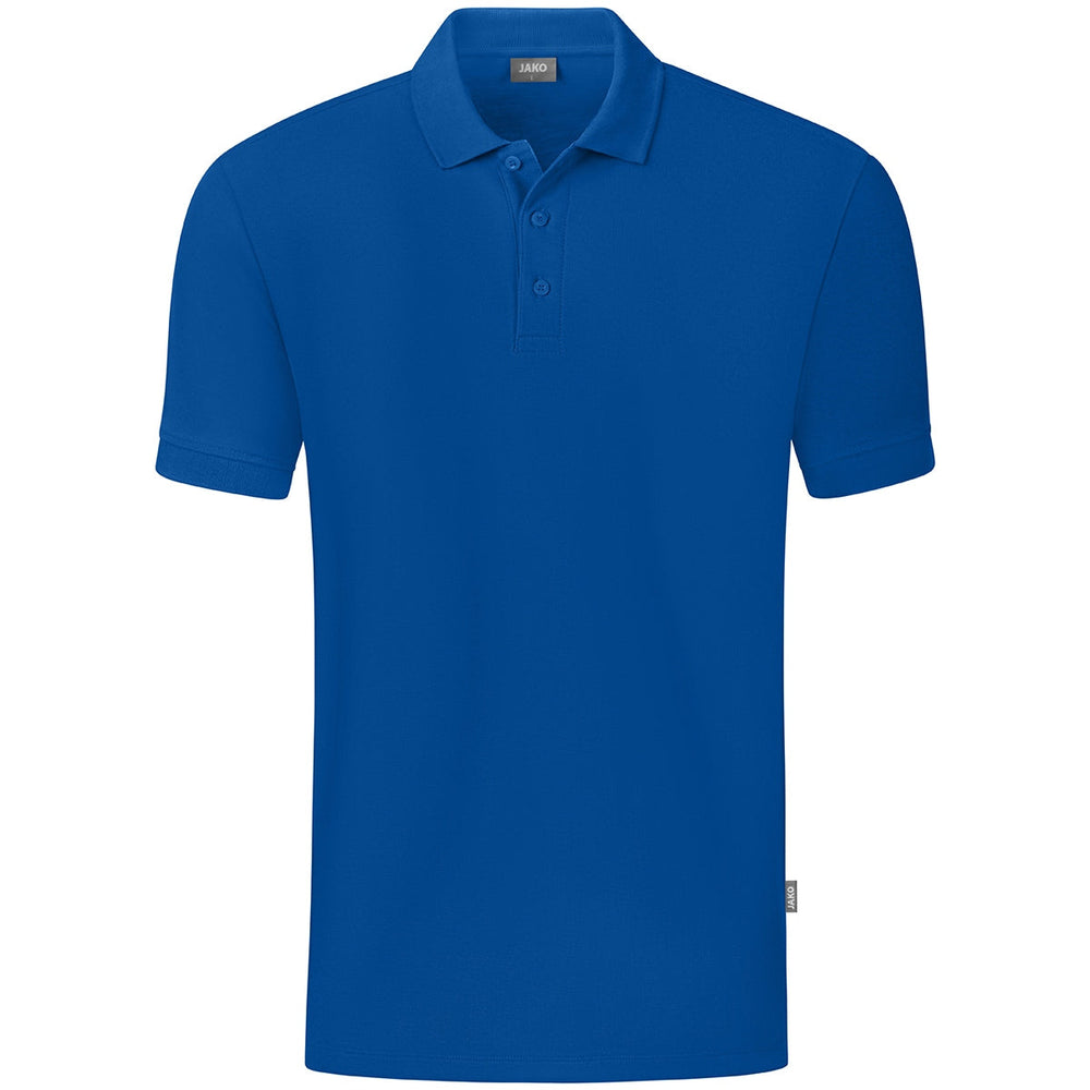 JAKO Polo Organic Damen Blau