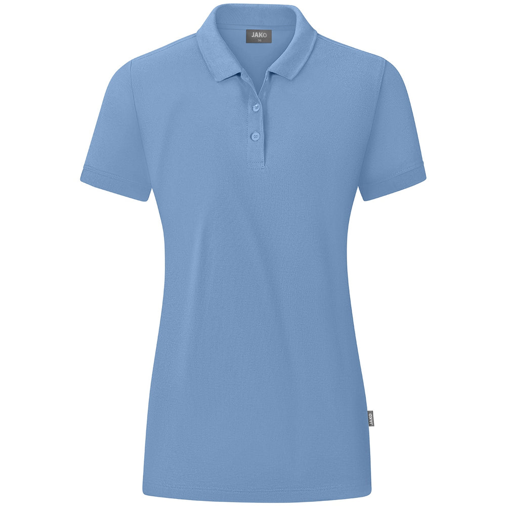 JAKO Polo Organic Damen (eisblau)