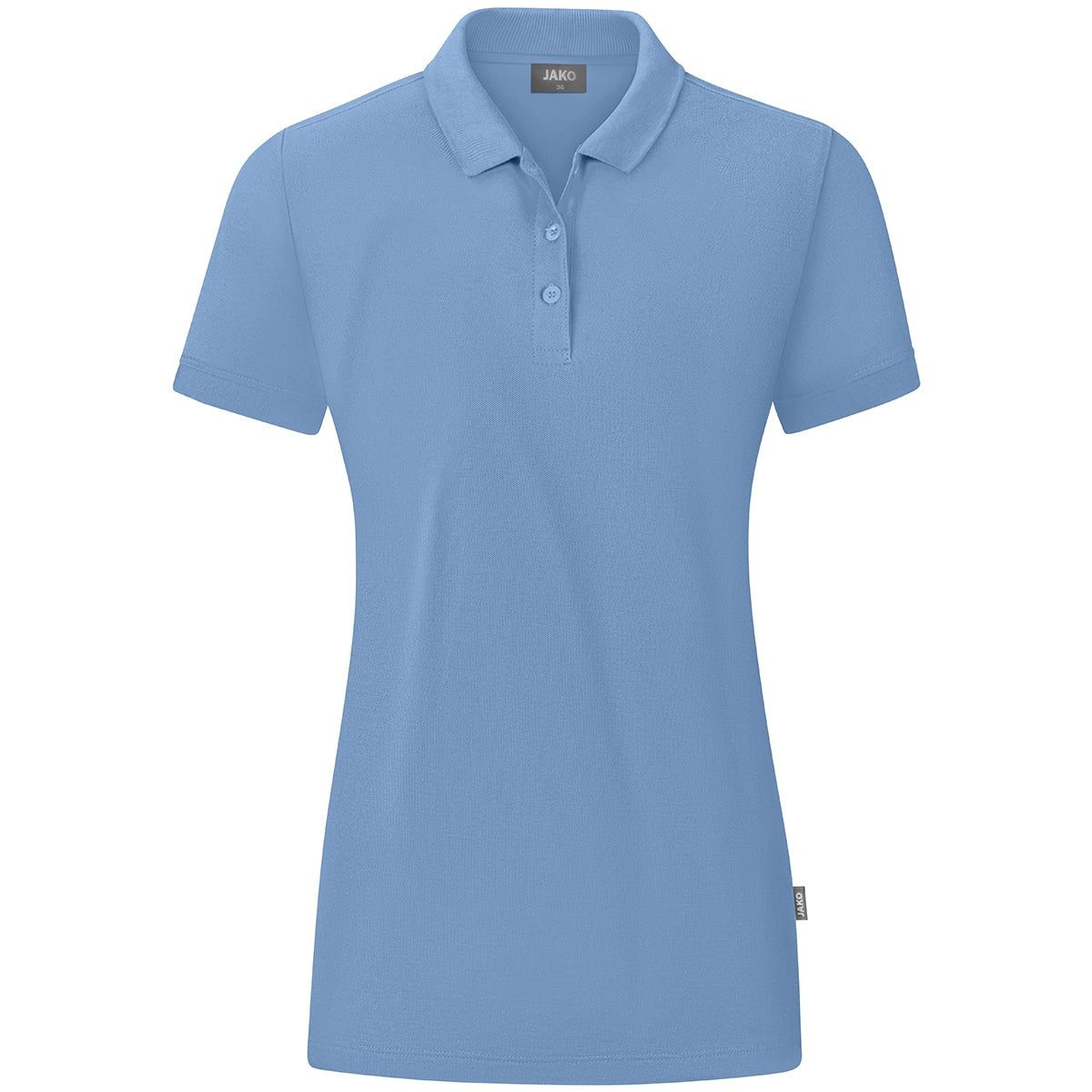 JAKO Polo Organic Damen (eisblau)