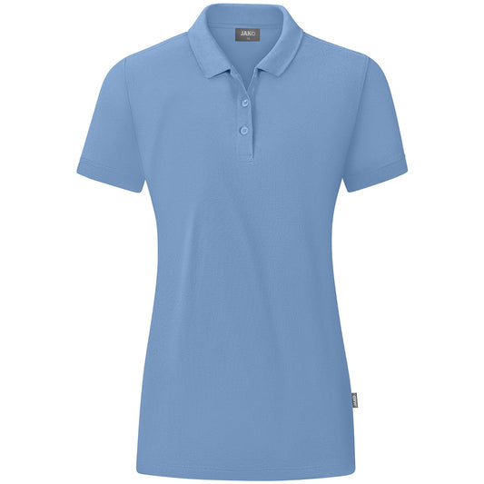 JAKO Polo Organic Damen (eisblau)
