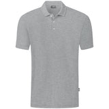 JAKO Polo Organic (hellgrau meliert)